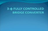 3-ф FULLY CONTROLLED BRIDGE CONVERTER