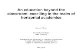 An Education Beyond The Classroom: Excelling In The Realm Of Horizontal Academics