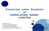 Financial Ratio Analysis of HBL
