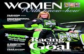 October Issue- Women With Know How E= Magazine Featuring Nascar Driver Candace Munzy
