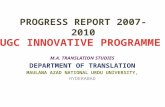 Ugc Innovative Programme Complete)