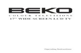 Beko 17WLB450S Manual