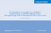 Teacher's Guide for the Toeic