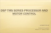 DSP TMS Series Processor and MOTOR Control