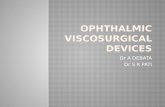Ophthalmic Viscosurgical Devices