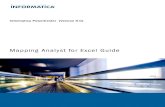 Informatica PowerCenter 9.0 Mapping Analyst for Excel Guide