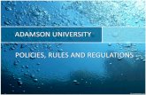 LECTURE_3_University Policies, Rules and Guidelines
