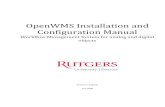 Openwms Install Manual