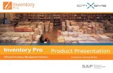 Warehouse management for SAP Business One (Inventory Pro) - Product Presentation