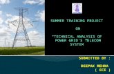 Power Grid Corporation of India Limited- Summer Training REPORT( Slide)
