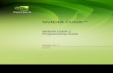NVIDIA CUDA C Programming Guide 3.1