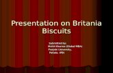 Presentation on Britania Biscuits