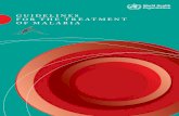 Treatment Guideline for Malaria by WHO