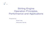 Stirling Engine Operation Principles Performance and Applications