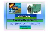 Alternator Training