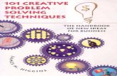 101 Creative Problem Solving Techniques by James m. Higgins