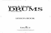 Learn & Master Drums - Lesson Book