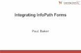Integrating Info Path Forms