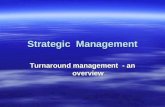 Turnaround Management an Overview for MBA