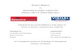 marketing strategies adopted by reliance mart & vishal mega mart