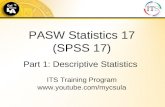 SPSS statistics help - how to use SPSS