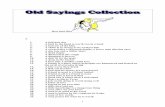 Old Sayings Collection