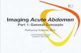 Imaging Acute Abdomen (Part 1)