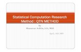 Statistical Computation Research Method1