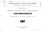 Skenderbeu [Scanderbeg], Henry Wadsworth Longfellow - Fan Noli, 1916 (1863)
