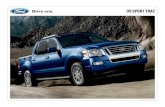 2009 Ford Explorer Sport Trac Brochure from Miller Ford