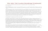 The July 7th London Bombings