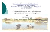 Malik Khan - Experience and Challenges in Agricultural and Rural Development-Revised