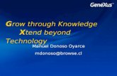G row through Knowledge X tend beyond Technology Manuel Donoso Oyarce mdonoso@browse.cl.