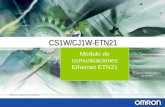 Factory Automation Systems CS1W/CJ1W-ETN21 Modulo de comunicaciones Ethernet ETN21.