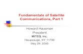 View Graphs Fundamentals Satellite Communication Part 1