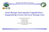 DoD Range Geospatial Capabilities Supporting Cross-Service Range Use