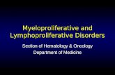 Medicine2 - Myeloproliferative, Lymphoproliferative Workshop