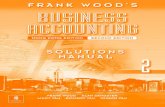 Frank Wood Business Accounting Edition 2 Suggested Answer
