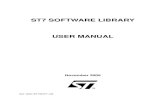 ST7 Software Library