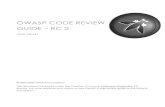 OWASP Code Review 2007 RC2 - Version for Print