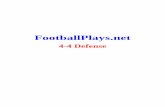 FootballPlays.net 4-4 Defense