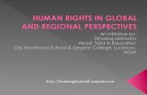 HUMAN RIGHTS IN GLOBAL AND REGIONAL PERSPECTIVES