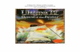 (Microsoft Word - Ultima 4 the Quest of the Avatar Cheats & Hints - Game