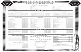 Character Sheet: Technocracy