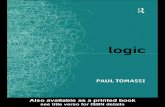 Paul Tomassi- Logic