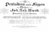 Bach-D'Albert - Toccata e Fuga in F Major BWV 540 (Piano)