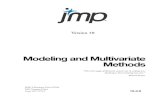 SAS JMP Modeling Multivariate