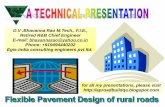 Design of Flexible Pavements for Low Volume Rural Roads