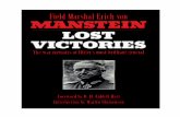 Lost Victories - Field Marshal Erich Von Manstein