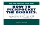 How to Pickpocker the Bookies by Clive Keeling